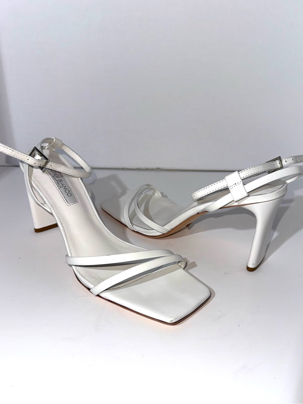 Tony Bianco Corso White Sandals